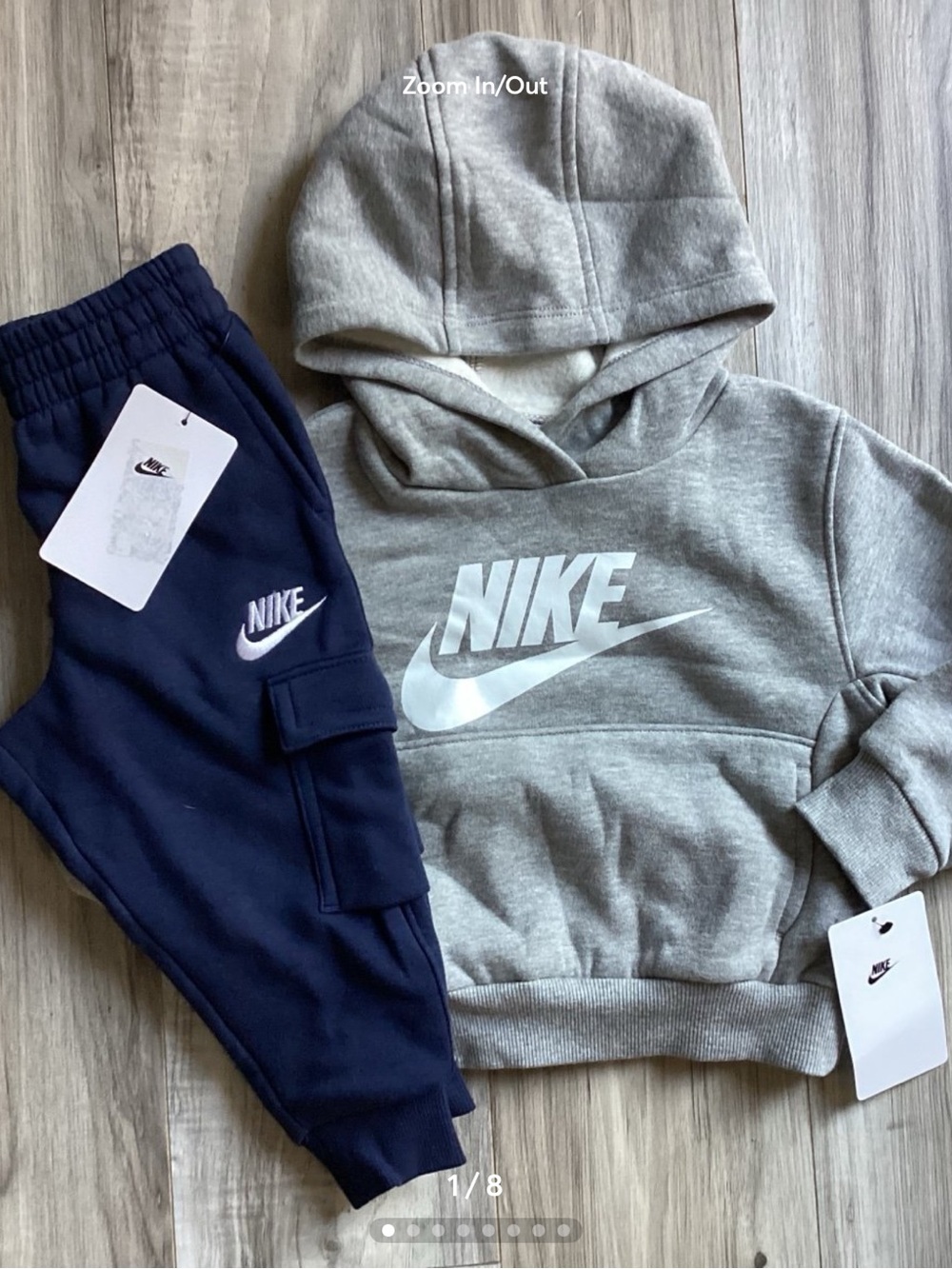 Nike toddler boy Hoodie & Cargo Joggers outfit size 2T(NWT)~FIRM, NO OFFERS~